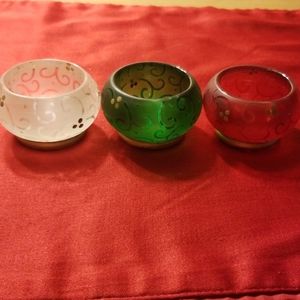 Partylite tealight candle holders